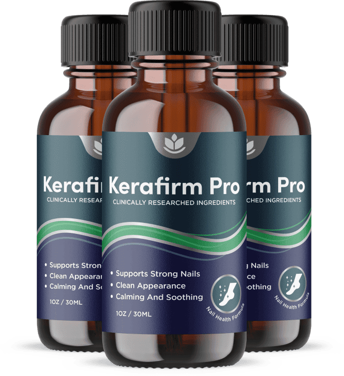 KeraFirm Pro nail serum bottles
