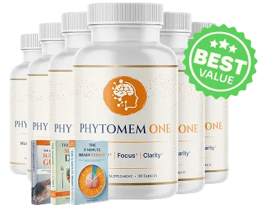 Phytomem One 6 bottle best value pack with bonus guides